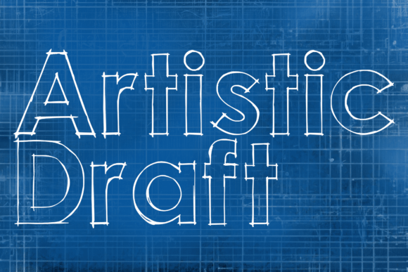 Artistic Draft: A Review of This Architectural Sans Serif Typeface