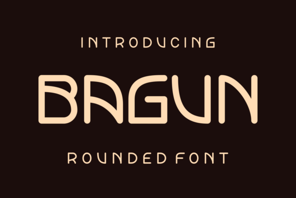 Bagun: The Clean Sans Serif Typeface for Modern Craft Brands