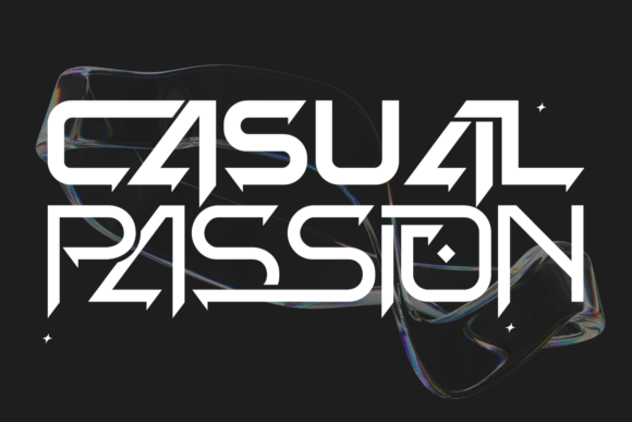 Casual Passion: A Futuristic Sans Serif for Modern Editorial Design