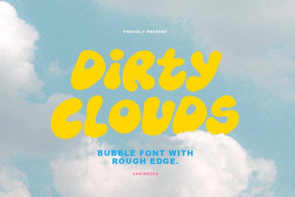 Dirty Clouds: The Hand-Drawn Font That Brings Soul to Your Brand