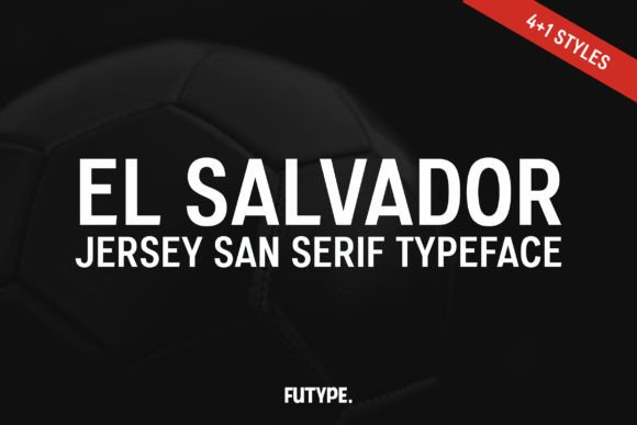 El Salvador Typeface: Bold Branding for Small Businesses