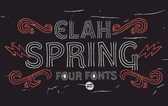 Elah Spring Typeface: A Maker’s Guide to Organic Typography