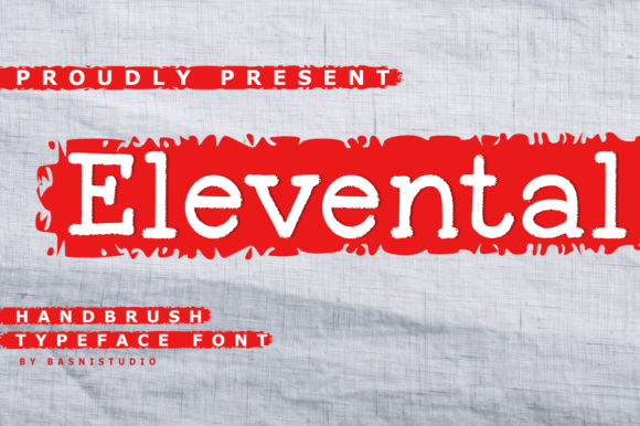 Elevental Typeface: Elevate Your Handmade Brand Identity