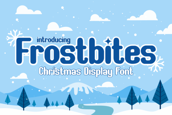 Frostbites Typeface: Elevating Seasonal Handmade Products