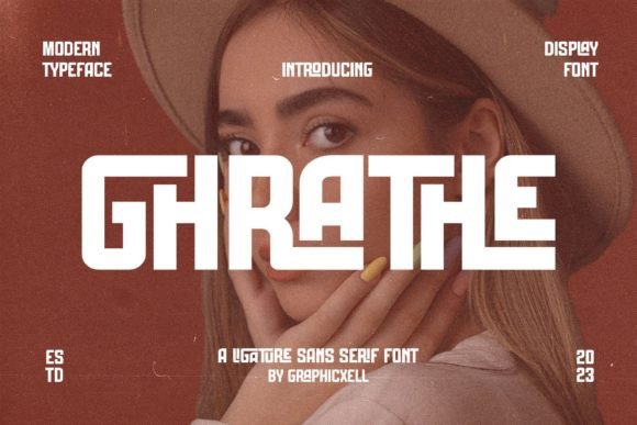 Ghrathe Typeface: Elevating Small Business Brand Identity