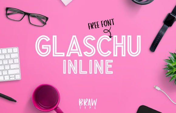 Glaschu Inline: A Designer’s Take on Display Typography for Digital Brands