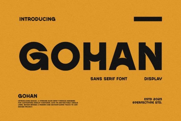 Gohan Typeface Review: A Balanced Sans Serif for Modern Brands