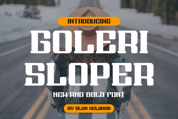 Goleri Sloper: A Modern Sans Serif for Digital Brand Identity