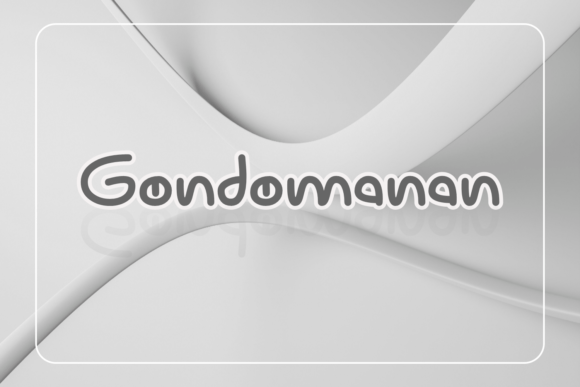 Gondomanan Typeface Review: A Playful Sans Serif for Campaign Design