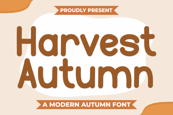 Harvest Autumn Typeface: A Nostalgic Sans Serif for Handmade Brands
