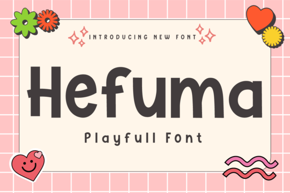 Hefuma: A Playful Sans Serif for Modern Brand Identity