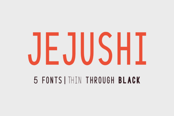 Jejushi Typeface Review: A Clean Sans Serif for Modern Branding