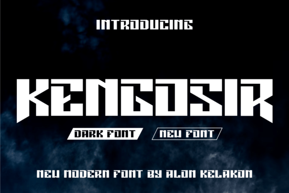 Kengosir Typeface: A Modern Sans Serif for High-Impact Campaign Design