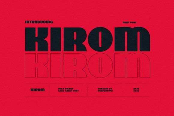 Kirom Typeface Review: Elevating Small Business Branding