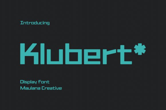 Klubert Typeface Review: A Squarish Sans for Bold Branding
