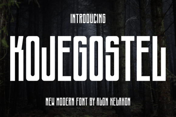 Kojegostel: The Modern Sans Serif Font for Consistent Brand Identity