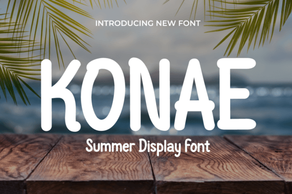 Konae: The Summer Font for Scroll-Stopping Social Media Graphics