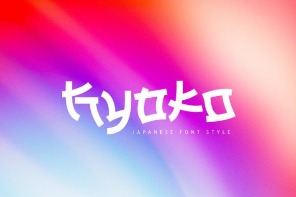 Kyoko Typeface: Elevating Campaign Visuals with Clean Design