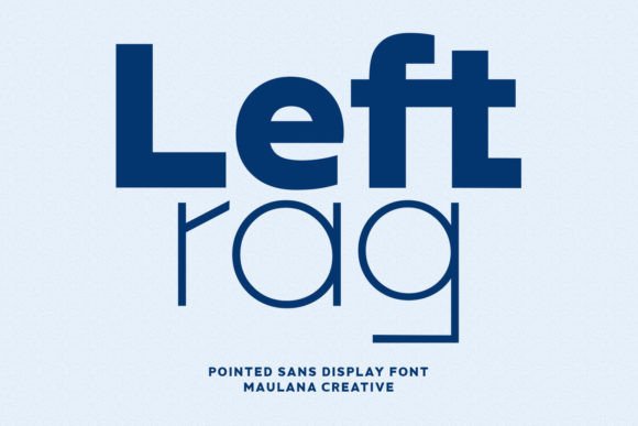 Leftrag: A Handwritten Sans Serif for Editorial Excellence