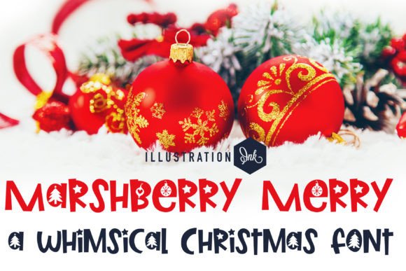 Marshberry Merry Typeface Review: A Festive Hand-Crafted Sans Serif