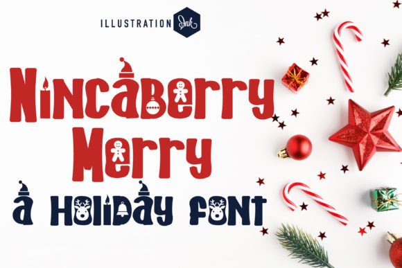 Nincaberry Merry: The Creative Typeface for Festive Campaigns