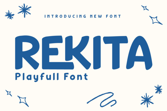 Rekita Font: A Playful Typeface for Small Business Branding
