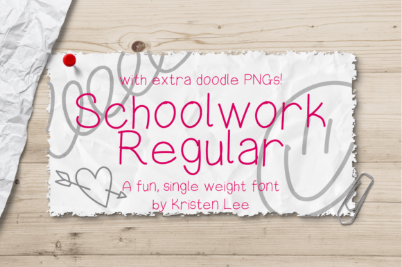 Schoolwork Typeface: A Web Designer’s Take on Youthful Digital Typography