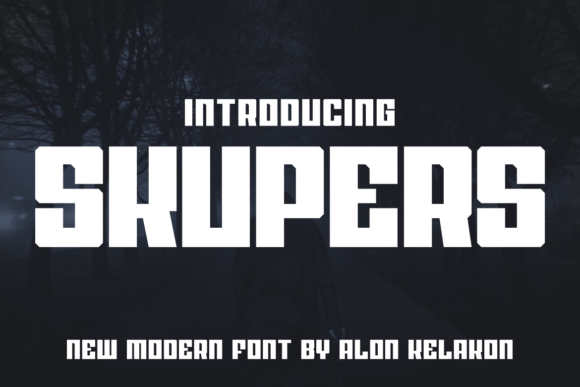 Skupers Typeface Review: A Unique Sans Serif for Bold Branding