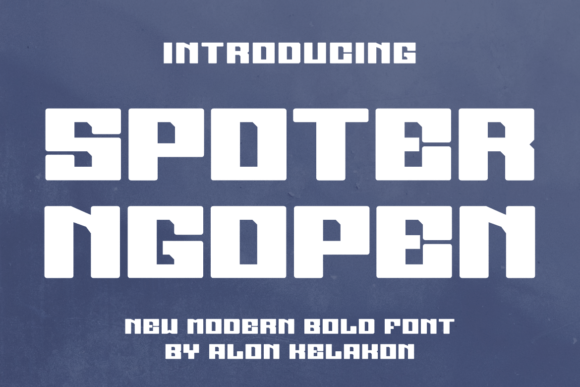 Spoter Ngopen: The Sans Serif Typeface That Transformed My Brand Identity