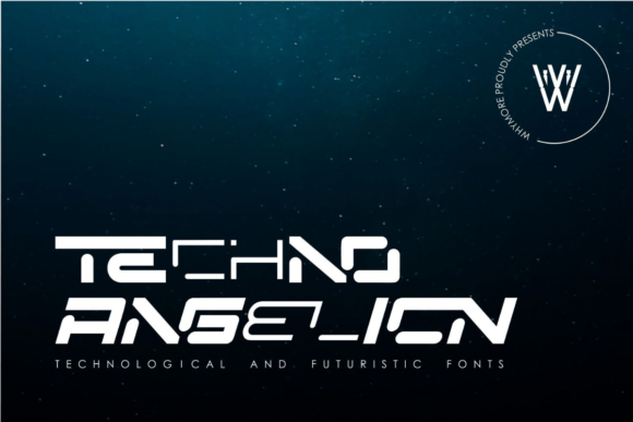 Techno Angelion: A Futuristic Sans Serif for Modern Brand Identity