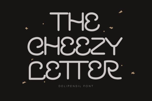 The Cheezy Letter: A Playful Handwritten Font for Editorial Design