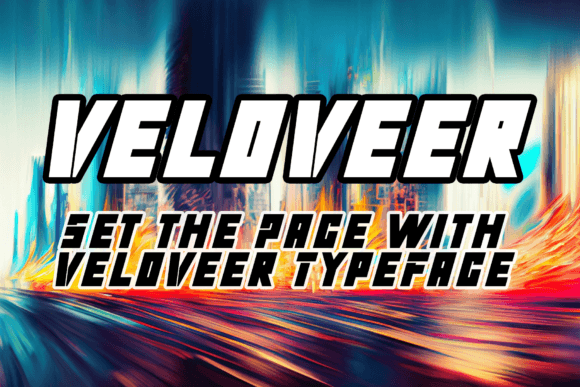 Veloveer: The Dynamic Sans Serif for High-Impact Campaigns